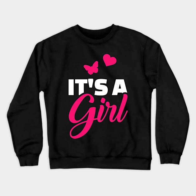 Baby Girl Crewneck Sweatshirt by Designzz